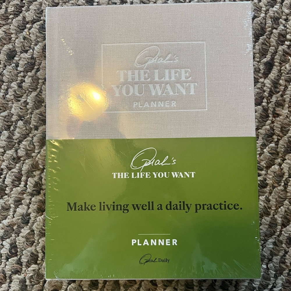 Green and Cream Planner